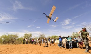 Operazione del WWF con un drone
