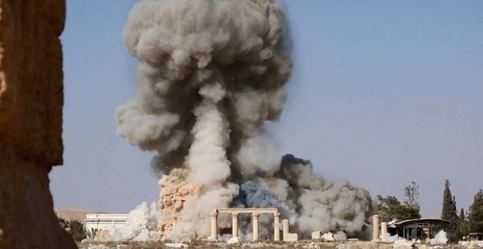 Distruzione Tempio Isis
