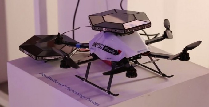 Drone Intel con camere 3D