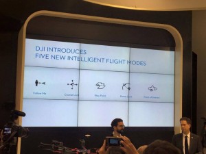 Le nuove modalità di volo presentate da DJI