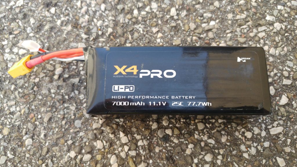 Batteria LiPo Hubsan H109S